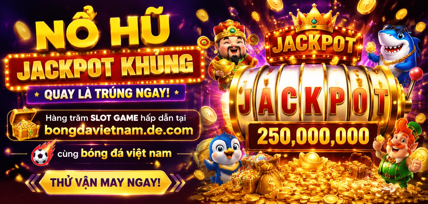 Khu slot game đổi thưởng với giao diện nổi bật